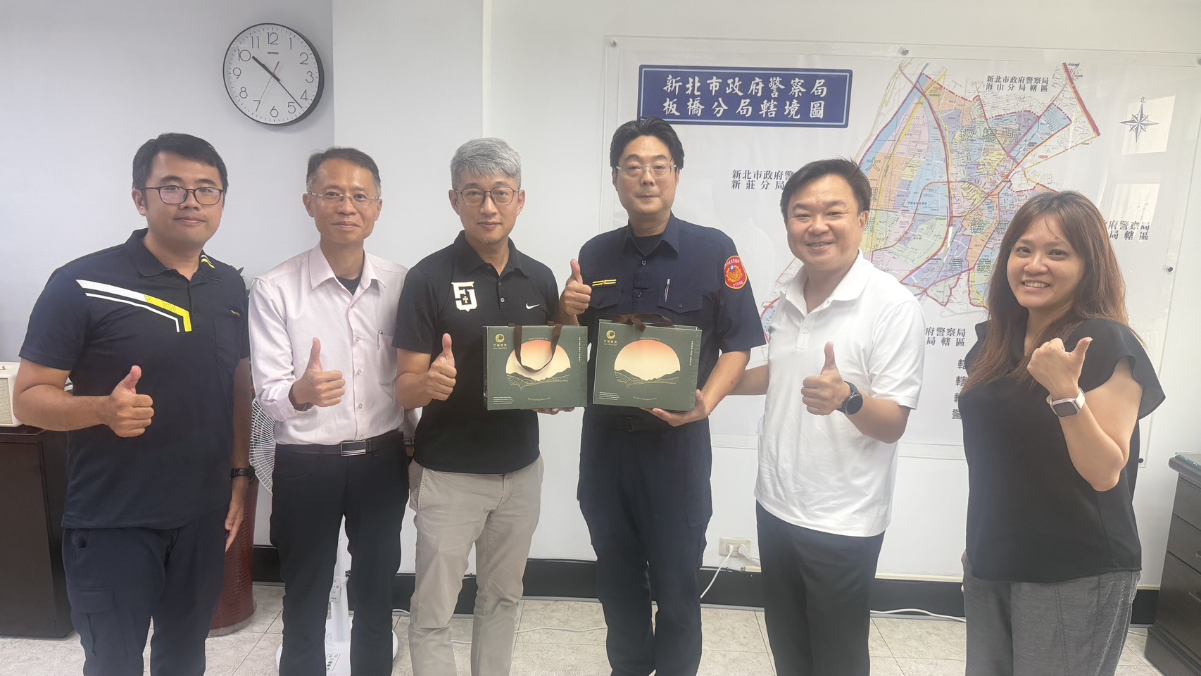 輔仁大學拜會板橋分局 攜手強化天主教運動大會安全維護工作